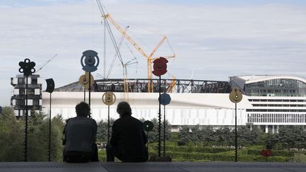 Le chantier de la salle U Arena de Nanterre, juin 2017
 (ROMUALD MEIGNEUX/SIPA)