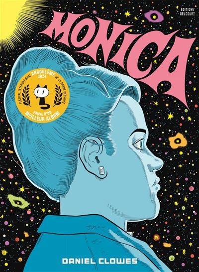 Couverture de la BD "Monica" de Daniel Clowes. (Editions Delcourt)