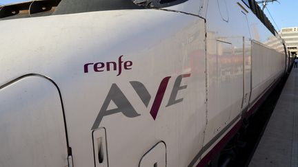 Inauguration du premier Marseille-Madrid opéré par la Renfe, le 28 juillet 2023. (VALLAURI NICOLAS / MAXPPP)