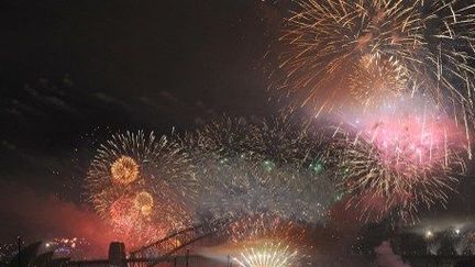 Des bateaux dans la baie de Sydney, le 1er janvier 2013. (AFP/GREG WOOD)