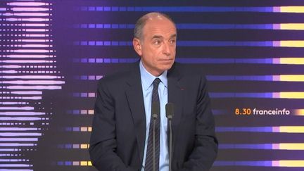 Jean-François Copé, invité du "8h30 franceinfo". (RADIOFRANCE/FRANCEINFO)