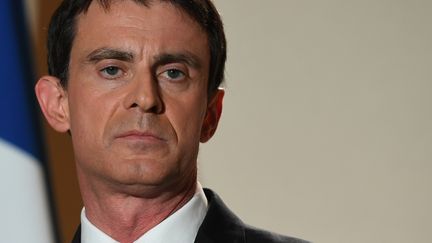 Manuel Valls, à Paris, le 29 janvier 2017. (ERIC FEFERBERG / AFP)