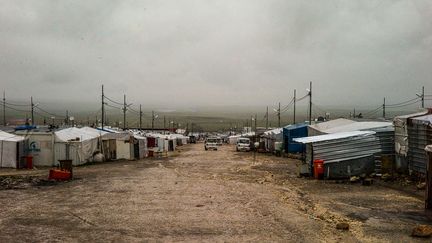 Camp de réfugiés de Kaya, au Kurdistan irakien, le 28 février 2019. (MATTHIEU MONDOLONI / FRANCE-INFO / RADIO FRANCE)