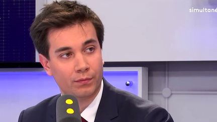 Pierre Person, député La République en marche de Paris, était l'invité de Tout est politique, lundi 18 décembre sur franceinfo. (FRANCEINFO / RADIOFRANCE)