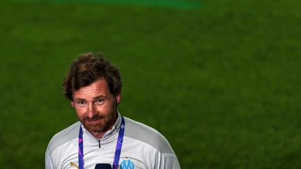 L'entraîneur de l'Olympique de Marseille André Villas-Boas. (CARLOS COSTA / AFP)