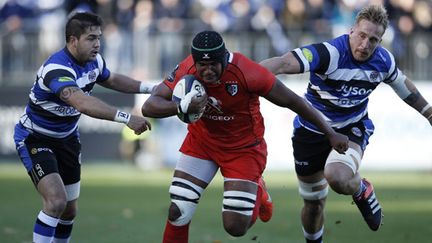 Thierry Dusautoir (Bath-Stade Toulousain) (ADRIAN DENNIS / AFP)