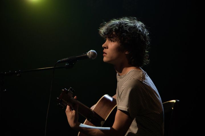 Baptiste Ventadour en concert en 2017 (Théophile Jachiet)