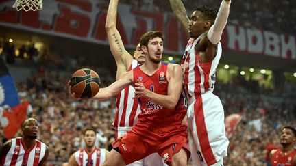 Le CSKA Moscou a obtenu le premier billet  pour le Final Four. (ANDREJ ISAKOVIC / AFP)