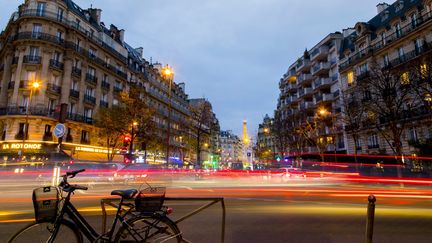 Immeubles parisiens le 16 novembre 2017. (MAXPPP)