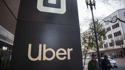 Le bâtiment Uber à San fransisco (Californie). (CHINA NEWS SERVICE / CHINA NEWS SERVICE via GETTYIMAGES)