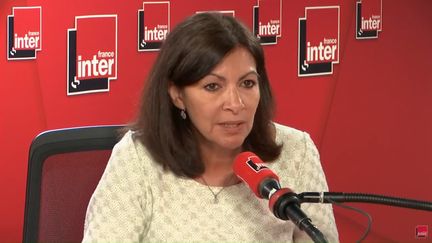 Anne Hidalgo, le 16 avril 2019. (FRANCE INTER / RADIO FRANCE)