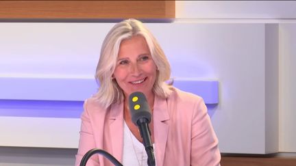 Véronique Laury, directrice générale de Kingfisher, était l'invitée de franceinfo mardi 4 juin 2019. (FRANCEINFO)