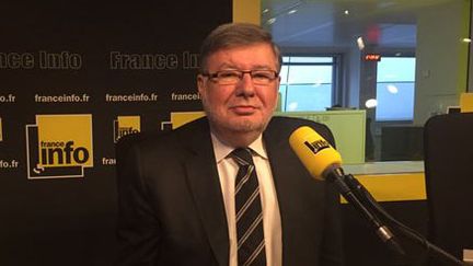 &nbsp; (Alain Vidalies, secrétaire d’Etat chargé des Transports, de la Mer et de la Pêche © RADIO FRANCE/Yaël Goosz)