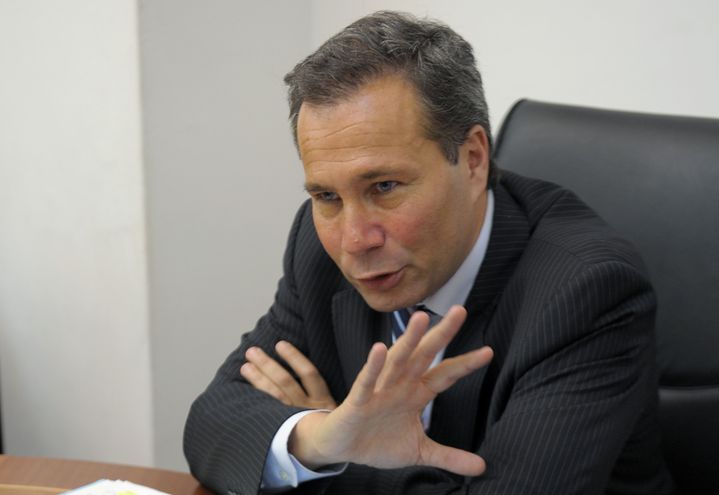 Le procureur Alberto Nisman, le 14 janvier 2015 &agrave; Buenos Aires (Argentine). (JUAN MABROMATA / AFP)