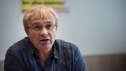 Jean-Pierre Mercier, délégué syndical CGT chez PSA, le 29 mars 2019. (- / AFP)