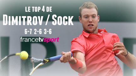 L'Américain Jack Sock a sorti le 11e joueur mondial.