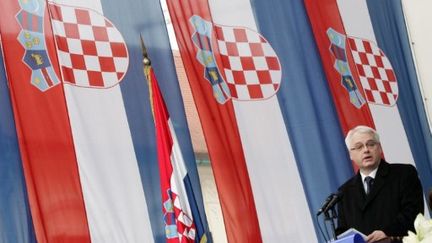 Le président croate, Ivo Josipovic, dans le Parlement à Zagreb le 18 février 2010 (AFP - Damir SENCAR)