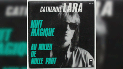 1986 : le 45 tours de "Nuit magique" de Catherine Lara. (Disques TREMA)