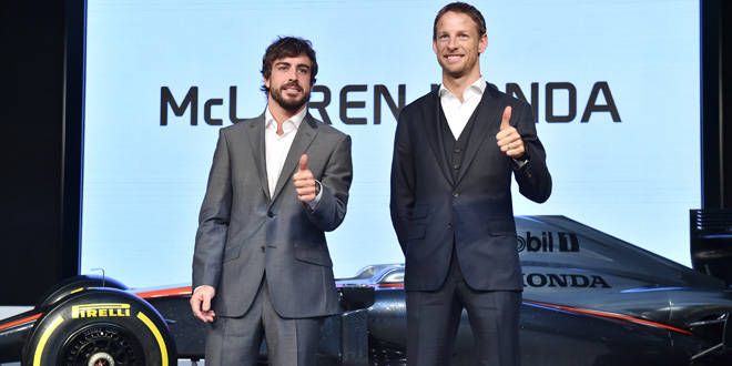 Fernando Alonso et Jenson Button, les deux grands amis réunis chez McLaren