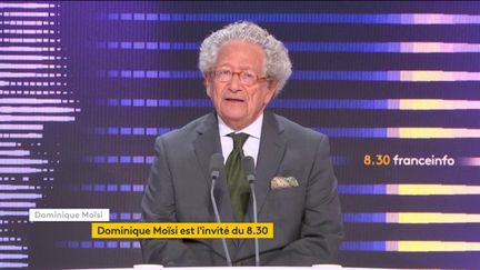 Dominique Moïsi was the guest on 8:30 a.m. on franceinfo, October 9, 2023. (FRANCE INFO / RADIOFRANCE)