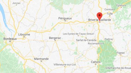 Brive en Corrèze. (GOOGLE MAPS)