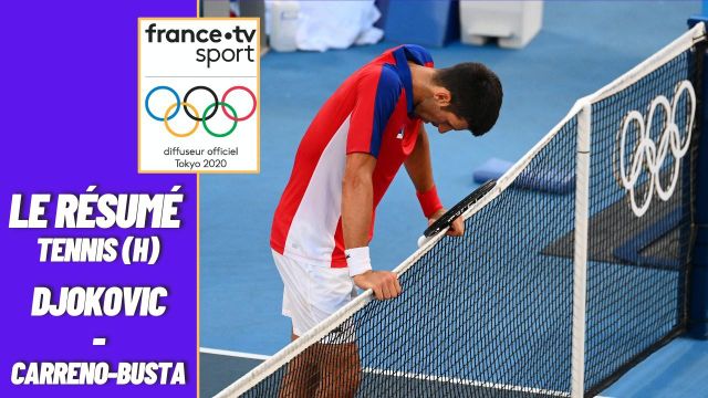 Un Novak Djokovic tendu et imprécis s'est incliné dans le match pour la médaille de bronze. Face à Carreno-Busta, le Serbe n'est jamais vraiment entré dans sa rencontre, s'est énervé et a fini par s'incliner. Revivez les meilleurs moments de la rencontre.