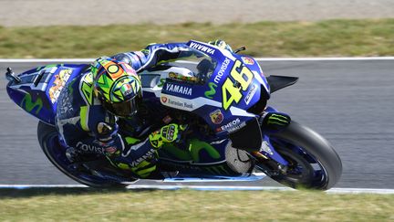 Valentino Rossi croit-il encore à ses chances d'être champion du monde ? (TOSHIFUMI KITAMURA / AFP)