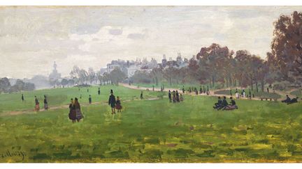 Claude Monet, Green Park, Londres, 1870 ou 1871, Philadelphie, Philadelphia Museum of Art
 (Philadelphia Museum of Art)