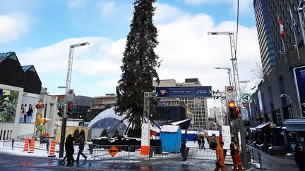 L'arbre de Noël de Montréal le 6 décembre. (CC BY 2.0 EXILE ON ONTARIO ST VIA FLICKR.COM)