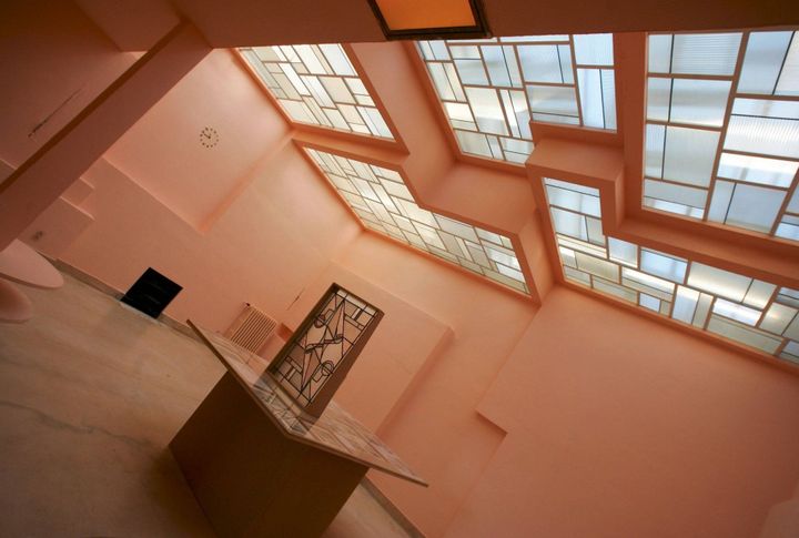 La Villa Noailles, le salon rose
 (PHOTOPQR/NICE MATIN/FELIX GOLESI HYERES)