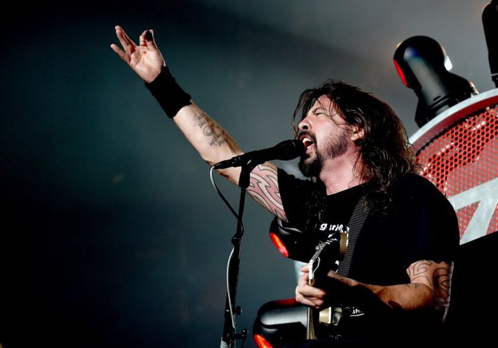 Dave Grohl des Foo Fighters en septembre 2015, lors d'un concert en Californie
 (Kevin Winter / Getty Images North America / AFP)