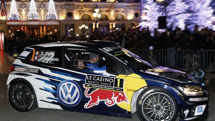 Le Français Sébastien Ogier (VW Polo-R) (VALERY HACHE / AFP)