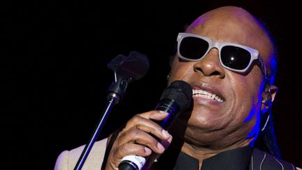 Stevie Wonder sur scène à New York en septembre 2013.
 (Charles Sykes/AP/SIPA)