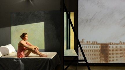 &#039;Morning Sun&#039; au musée Thyssen-Bornemisza de Madrid, juin 2012
 (J.Soriano. AFP)