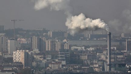 Vue d'Ivry-sur-Seine (Val de Marne), en janvier 2019. (MANUEL COHEN / AFP)