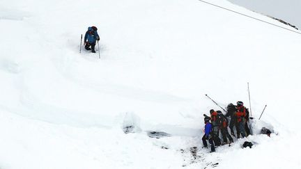 &nbsp; (Avalanche meurtrière du 14 janvier 2016 aux Deux Alpes © Maxppp)