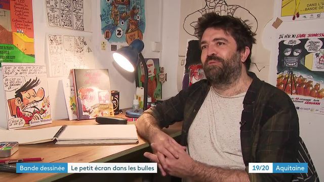 Portrait dessinateur bordelais