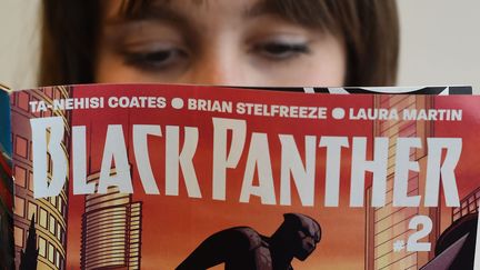 La nouvelle version de Black Panther est un phénomène d'édition aux USA.
 (Timothy A.Clary / AFP)