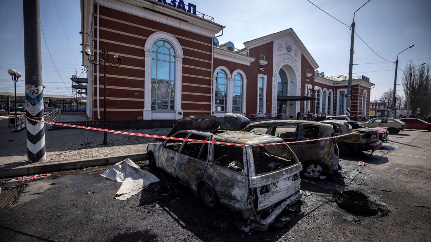 what we know about the bombing of Kramatorsk . station