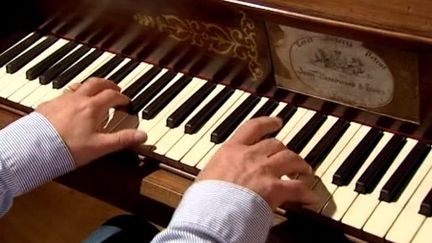 Piano Broadwood de 1846 que Chopin utilisa lors de son séjour en Ecosse
 (France3/Culturebox)