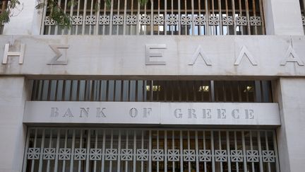 &nbsp; (La banque de Grèce à Héraklion ©maxPPP)