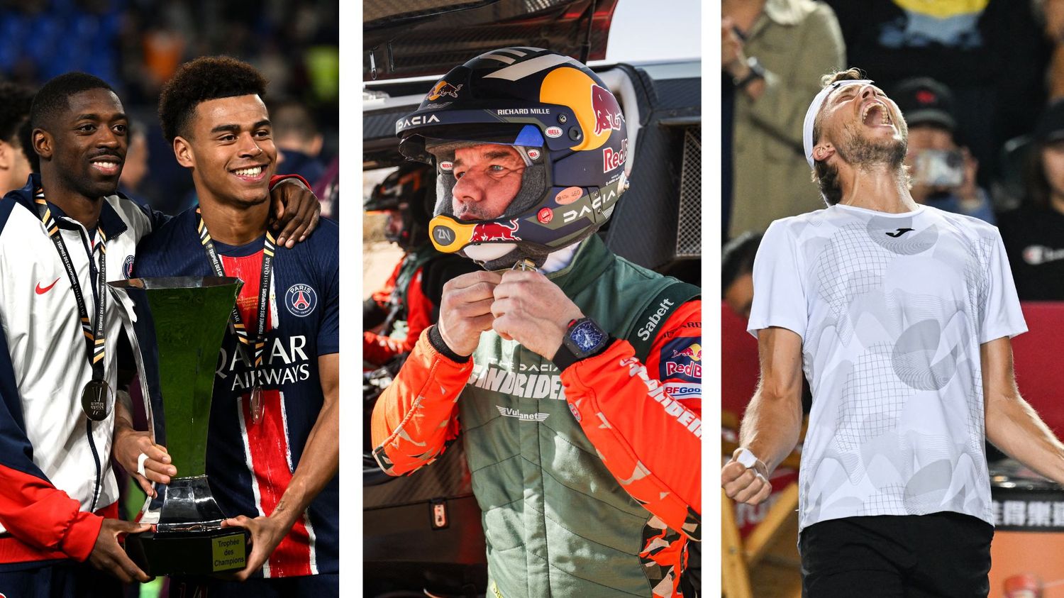 Week-end sportif électrique : le PSG décroche son premier trophée, le Dakar prend son envol et Müller remporte son premier titre