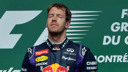 Le pilote Red-Bull Sebastian Vettel