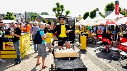 Le Village départ du Tour est toujours très animé