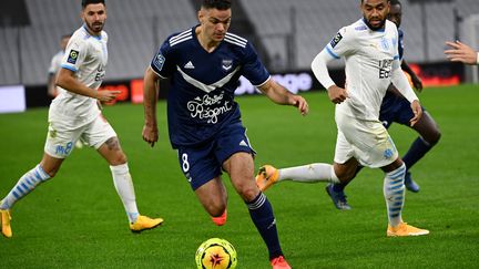 Hatem Ben Arfa et les Bordelais reçoivent l'Olympique de Marseille dimanche 14 février. (CHRISTOPHE SIMON / AFP)