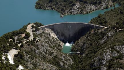 Le barrage de Bimont, près d'Aix-en-Provence. (illustration) (SPEICH FREDERIC / MAXPPP)