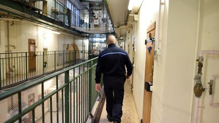 La prison de Fresnes, en janvier 2018. (STEPHANE DE SAKUTIN / AFP)