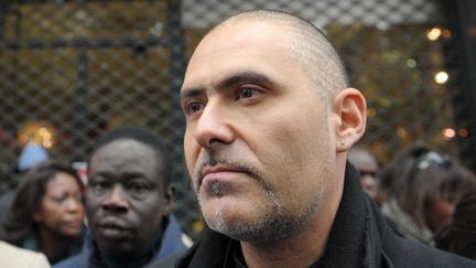 L’historien François Durpaire, le 23 octobre 2010, lors d’une manifestation antiraciste à Paris. (BERTRAND LANGLOIS / AFP)