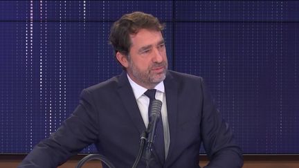 Christophe Castaner, président du groupe La République en marche à l'Assemblée nationale, était l'invité de franceinfo mercredi 16 décembre 2020. (FRANCEINFO / RADIO FRANCE)