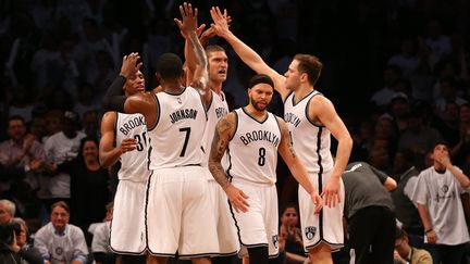 Les Nets ont décroché une deuxième victoire d'affilée face aux Hawks  (? USA TODAY SPORTS / REUTERS / X02835)